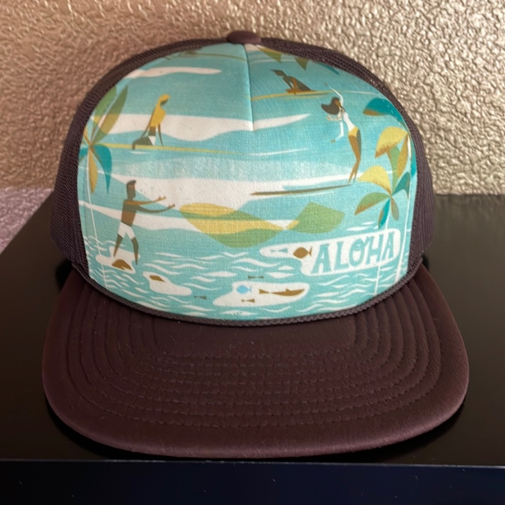 NICK KUCHAR HOLOHOLO FOAM TRUCKER HAT FROM LAHAINA!